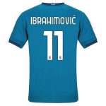 Fotbollströja AC Milan Ibrahimović 11 Tredje tröjor 2020-2021