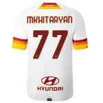 matchtröjor fotboll AS Roma Mkhitaryan 77 Borta tröja 2021-2022 – Kortärmad