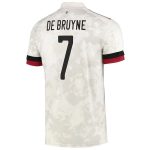 Fotbollströja Belgien De Bruyne 7 Borta tröjor