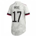 matchtröjor fotboll Belgien Origi 17 Borta tröja 2021 – Kortärmad