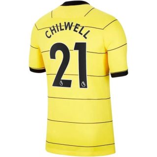 matchtröjor fotboll Chelsea Chilwell 21 Borta tröja 2021-2022 – Kortärmad