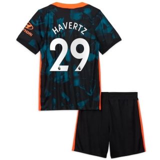 Fotbollströja Chelsea Havertz 29 Tredje tröjor Barn 2021-2022