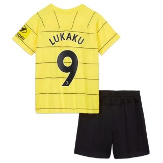 Fotbollströjor Chelsea Lukaku 9 Barn Borta tröja 2021-2022 – Fotbollströja