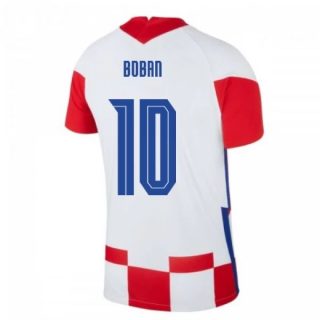 matchtröjor fotboll Kroatien Boban 10 Hemma tröja 2021 – Kortärmad
