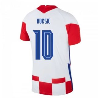 matchtröjor fotboll Kroatien Boksic 10 Hemma tröja 2021 – Kortärmad