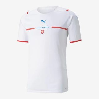 matchtröjor fotboll Tjeckien Borta tröja 2021 – Kortärmad