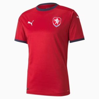 matchtröjor fotboll Tjeckien Hemma tröja 2021 – Kortärmad