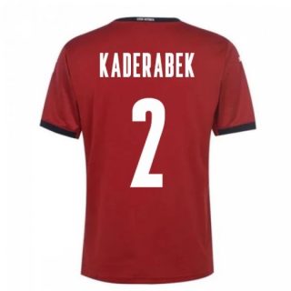 matchtröjor fotboll Tjeckien Kaderabek 2 Hemma tröja 2021 – Kortärmad