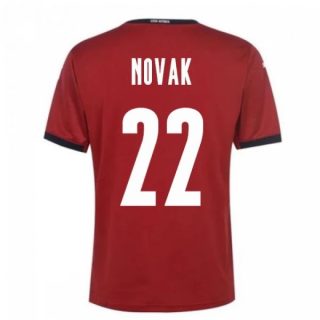 matchtröjor fotboll Tjeckien Novak 22 Hemma tröja 2021 – Kortärmad