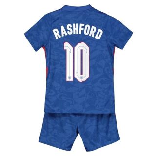 Fotbollströjor England Rashford 10 Barn Borta tröja – Fotbollströja