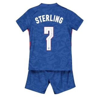 Fotbollströjor England Sterling 7 Barn Borta tröja – Fotbollströja