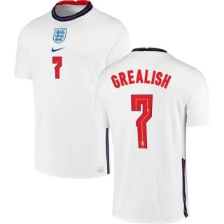 matchtröjor fotboll England Grealish 7 Hemma tröja 2021 – Kortärmad