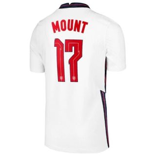 matchtröjor fotboll England Mount 17 Hemma tröja 2021 – Kortärmad