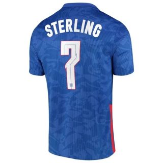 matchtröjor fotboll England Sterling 7 Borta tröja 2021 – Kortärmad