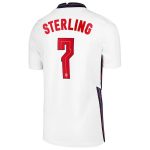 Fotbollströja England Sterling 7 Hemma tröjor 2020-2021