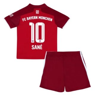 Fotbollströjor FC Bayern München Sané 10 Barn Hemma tröja 2021-2022 – Fotbollströja
