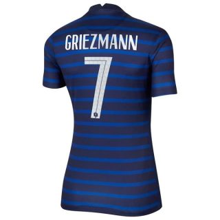 Frankrike Griezmann 7 Hemma tröja Dam – fotbollströjor