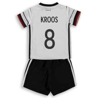 Fotbollströjor Tyskland Kroos 8 Barn Hemma tröja – Fotbollströja