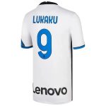 matchtröjor fotboll Inter Milan Lukaku 9 Borta tröja 2021-2022 – Kortärmad