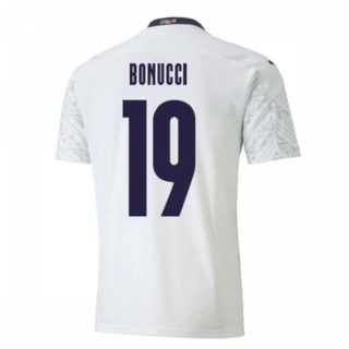 matchtröjor fotboll Italien Bonucci 19 Borta tröja 2021 – Kortärmad