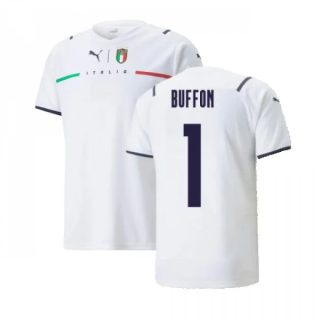 matchtröjor fotboll Italien Buffon 1 Borta tröja 2021 2022 – Kortärmad
