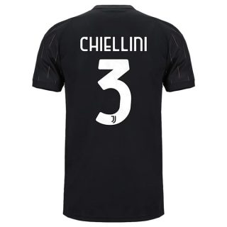 matchtröjor fotboll Juventus Chiellini 3 Borta tröja 2021-2022 – Kortärmad