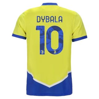 matchtröjor fotboll Juventus Dybala 10 Tredje tröja 2021-2022 – Kortärmad