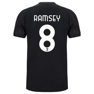 matchtröjor fotboll Juventus Ramsey 8 Borta tröja 2021-2022 – Kortärmad