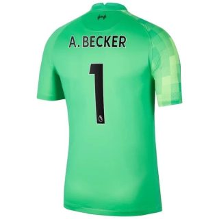 matchtröjor fotboll Liverpool A.Becker 1 Målvakt Hemma tröja 2021-2022 – Kortärmad