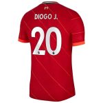matchtröjor fotboll Liverpool Diogo J. 20 Hemma tröja 2021-2022 – Kortärmad