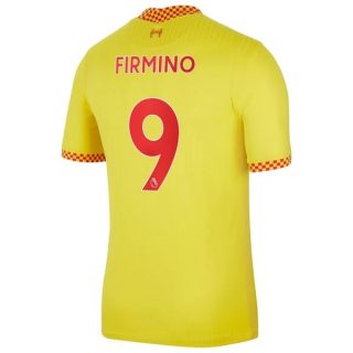 matchtröjor fotboll Liverpool Firmino 9 Tredje tröja 2021-2022 – Kortärmad