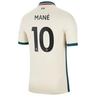 matchtröjor fotboll Liverpool Mané 10 Borta tröja 2021-2022 – Kortärmad