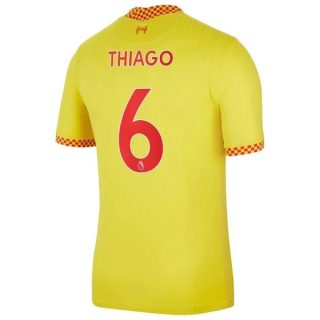 matchtröjor fotboll Liverpool Thiago 6 Tredje tröja 2021-2022 – Kortärmad