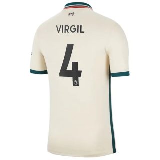 matchtröjor fotboll Liverpool Virgil 4 Borta tröja 2021-2022 – Kortärmad