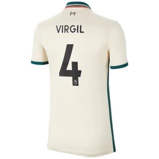 Liverpool Virgil 4 Borta tröja Dam 2021-2022 – fotbollströjor