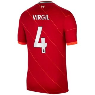 matchtröjor fotboll Liverpool Virgil 4 Hemma tröja 2021-2022 – Kortärmad