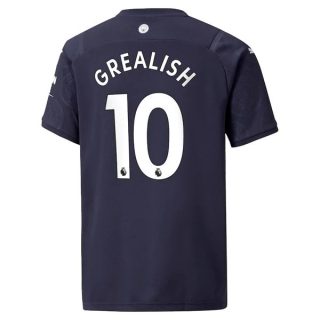 matchtröjor fotboll Manchester City Grealish 10 Tredje tröja 2021-2022 – Kortärmad