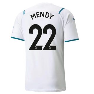 matchtröjor fotboll Manchester City Mendy 22 Borta tröja 2021-2022 – Kortärmad
