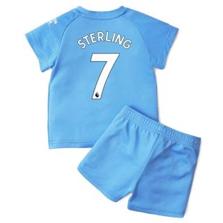 Fotbollströjor Manchester City Sterling 7 Barn Hemma tröja 2021-2022 – Fotbollströja