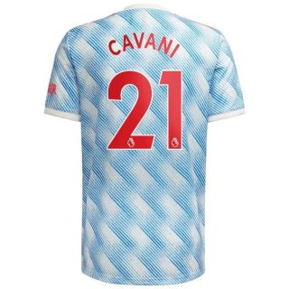 matchtröjor fotboll Manchester United Cavani 21 Borta tröja 2021-2022 – Kortärmad