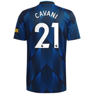 matchtröjor fotboll Manchester United Cavani 21 Tredje tröja 2021-2022 – Kortärmad