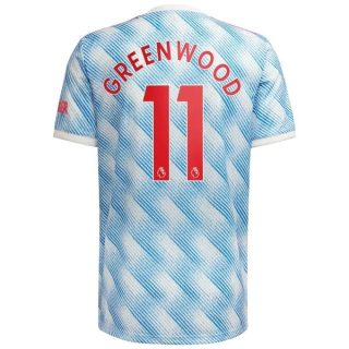 matchtröjor fotboll Manchester United Greenwood 11 Borta tröja 2021-2022 – Kortärmad