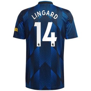 matchtröjor fotboll Manchester United Lingard 14 Tredje tröja 2021-2022 – Kortärmad