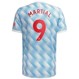 matchtröjor fotboll Manchester United Martial 9 Borta tröja 2021-2022 – Kortärmad