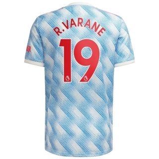 matchtröjor fotboll Manchester United R.Varane 19 Borta tröja 2021-2022 – Kortärmad