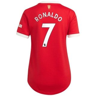 Manchester United Ronaldo 7 Hemma tröja Dam 2021-2022 – fotbollströjor