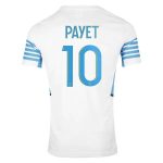 matchtröjor fotboll Olympique de Marseille Payet 10 Hemma tröja 2021-2022 – Kortärmad