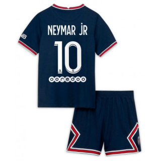 Fotbollströjor Paris Saint-Germain Neymar Jr 10 Barn Hemma tröja 2021-2022 – Fotbollströja