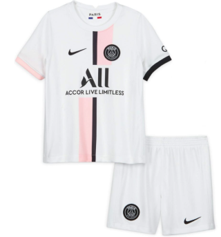 Fotbollströjor Paris Saint-Germain Barn Borta tröja 2021/22 – Fotbollströja