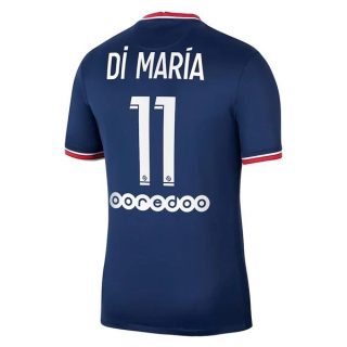 matchtröjor fotboll Paris Saint Germain PSG Di María 11 Hemma tröja 2021-2022 – Kortärmad
